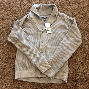 Kenneth Cole Reaction Button Sweater L Gre…